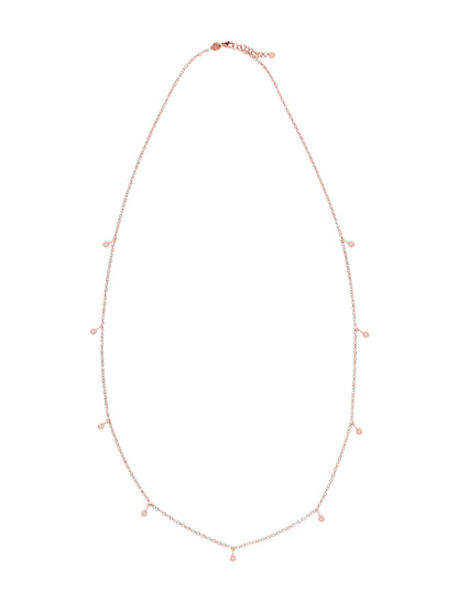 14K Gold Fringed Diamond Belly Chain