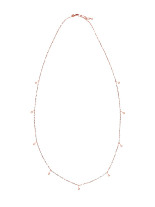 14K Gold Fringed Diamond Belly Chain