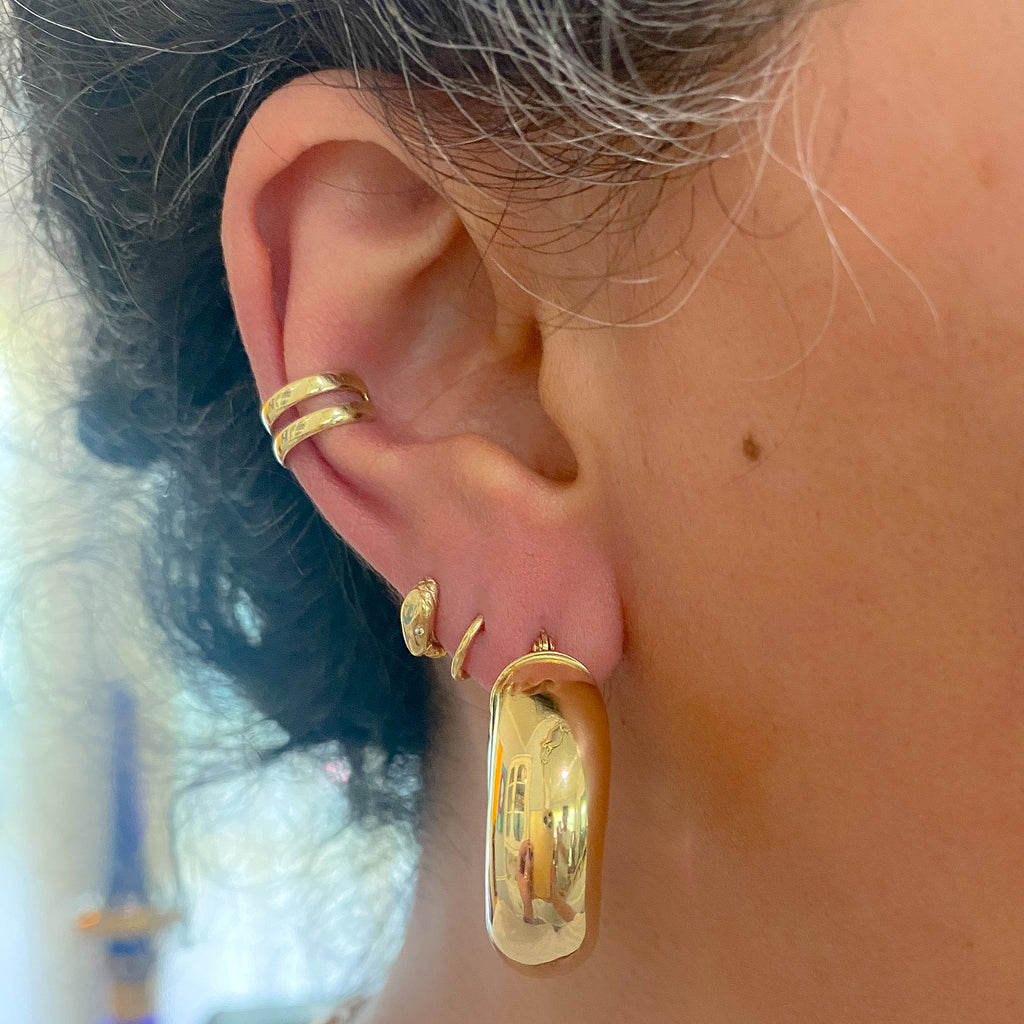 Top more than 188 1 inch gold hoop earrings super hot