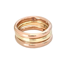 14K Gold 3mm Round Eternity Band (Engravable)