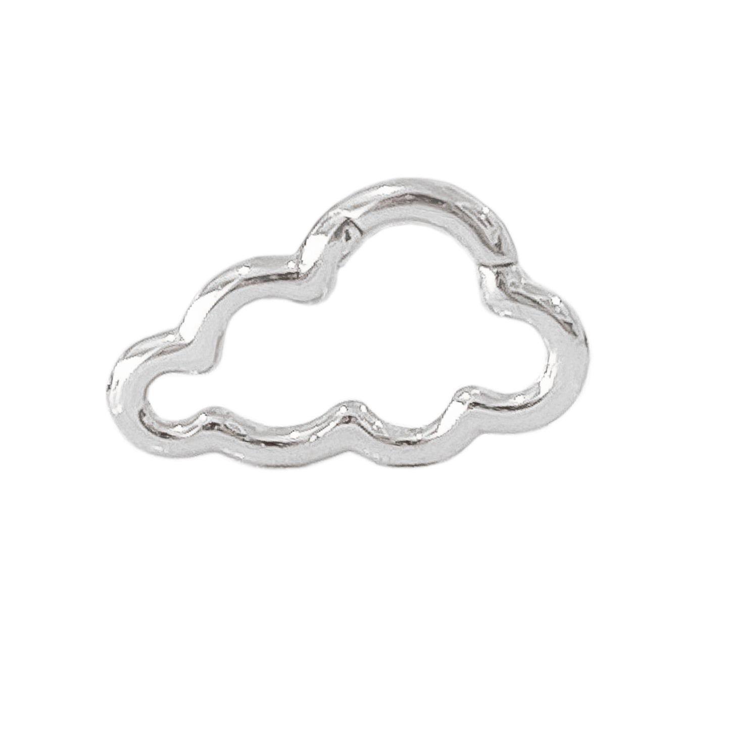 14K Gold Cloud Charm Enhancer