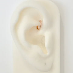 14K Gold Small Size (9mm) Huggie Hoop Earrings