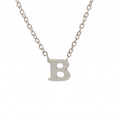 14K Gold Initial Charm Pendant Necklace