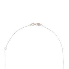 14K Gold Diamond XS Pierced Arrow Heart Necklace