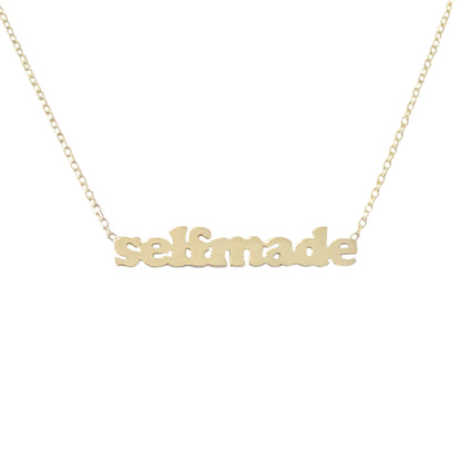 14K Gold Baby Nameplate Necklace ~ Block, Old English or Script Font