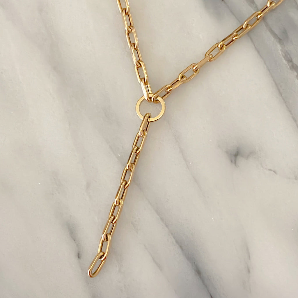 Shop Oradina 14K Yellow Solid Gold Lengthen It Chain Extender