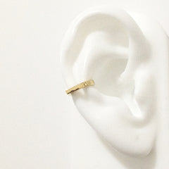 Spike Collection: 14K Gold Spike Point Ear Cuff