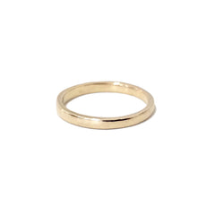 14K Simple Gold Band