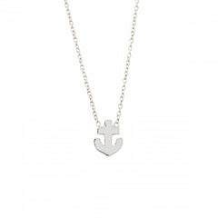 14K Gold XS Anchor Necklace